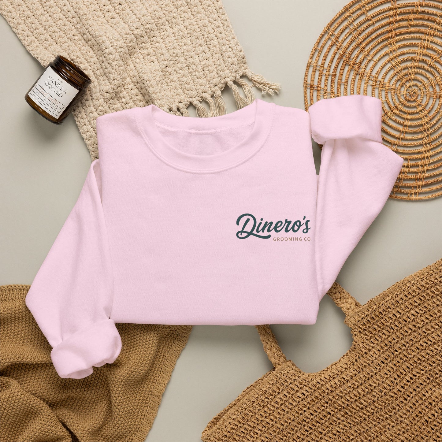 Dinero's Minimal Logo Crewneck Sweatshirt