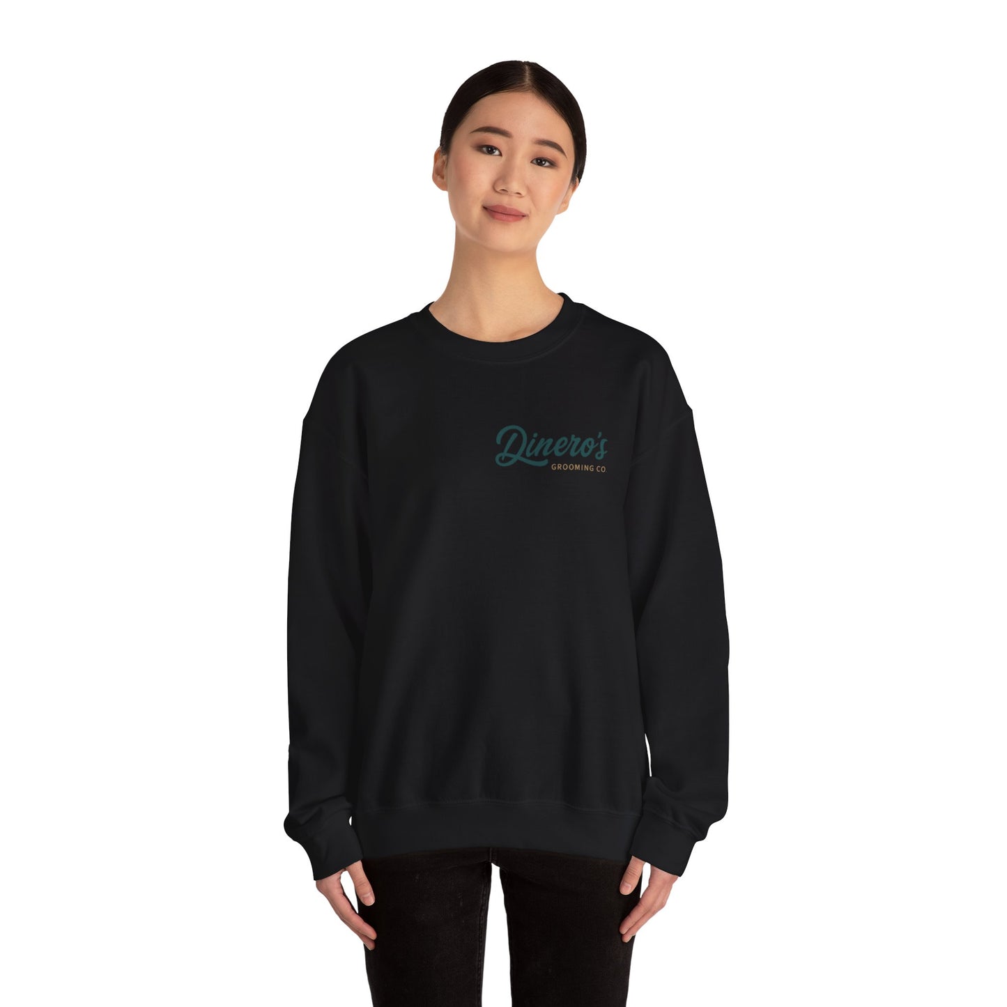 Dinero's Unisex Heavy Blend Crewneck Sweatshirt | Cozy, Stylish Layer for Every Season, Perfect for Relaxed Days, Casual Outings, Gifting