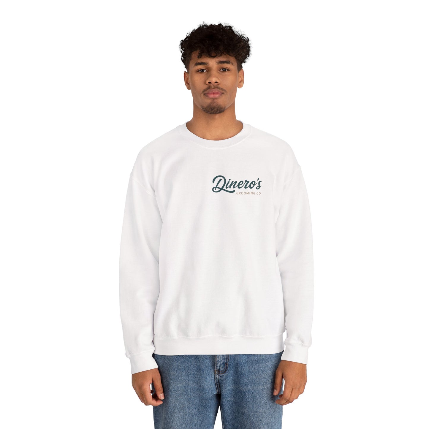 Dinero's Unisex Heavy Blend Crewneck Sweatshirt | Cozy, Stylish Layer for Every Season, Perfect for Relaxed Days, Casual Outings, Gifting