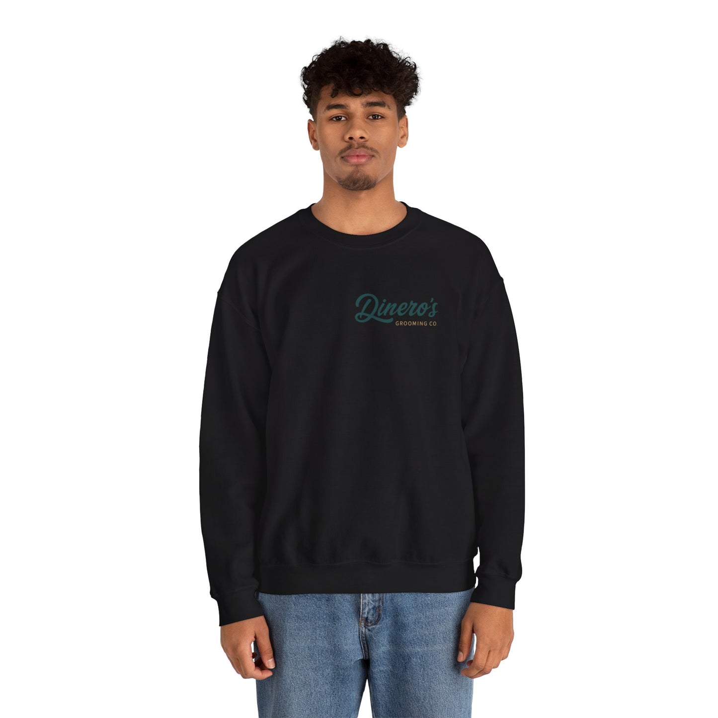 Dinero's Unisex Heavy Blend Crewneck Sweatshirt | Cozy, Stylish Layer for Every Season, Perfect for Relaxed Days, Casual Outings, Gifting