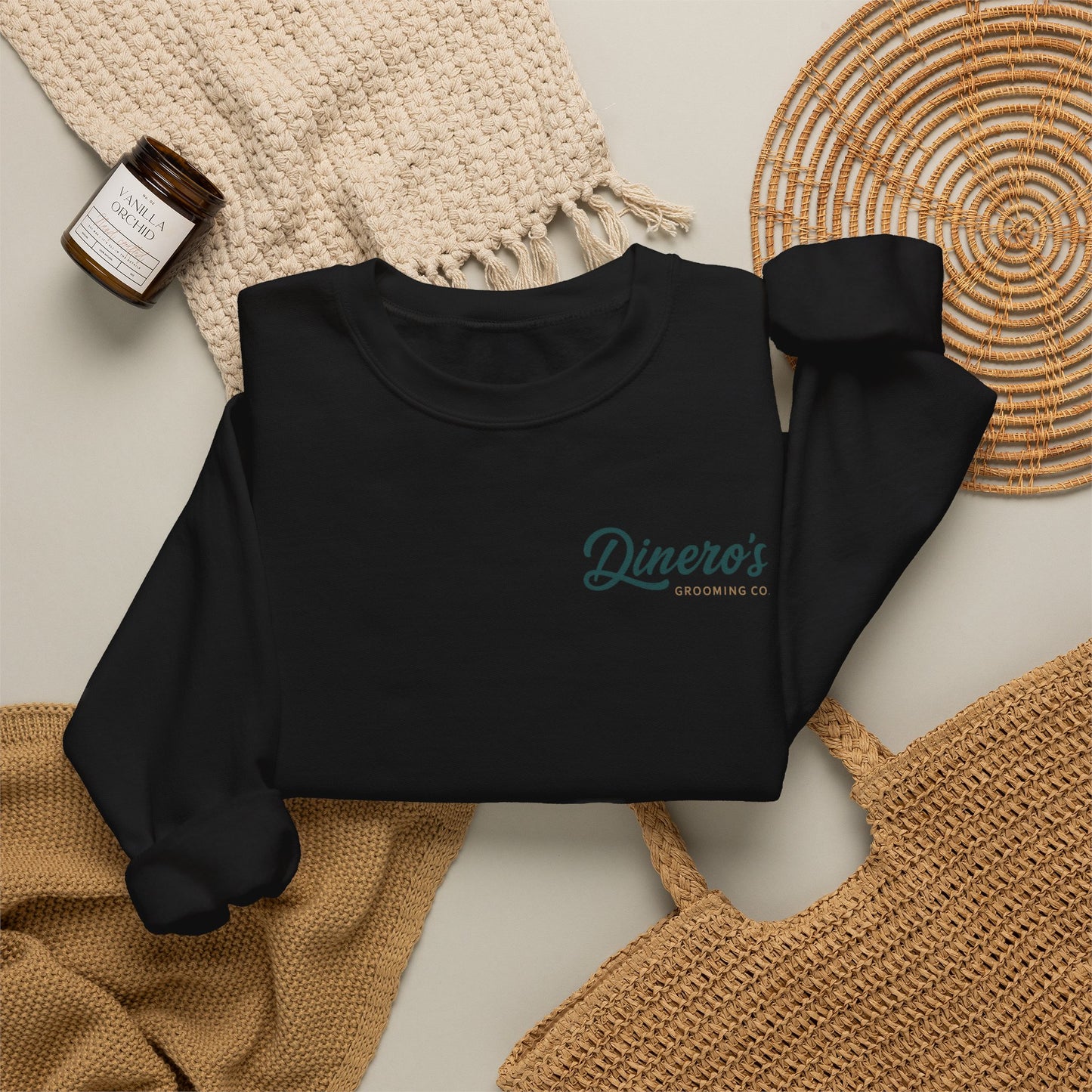 Dinero's Minimal Logo Crewneck Sweatshirt