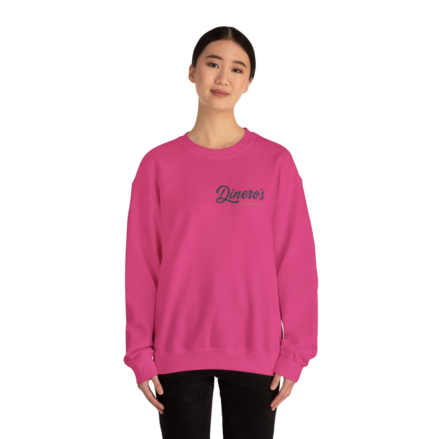 Dinero's Unisex Heavy Blend Crewneck Sweatshirt | Cozy, Stylish Layer for Every Season, Perfect for Relaxed Days, Casual Outings, Gifting