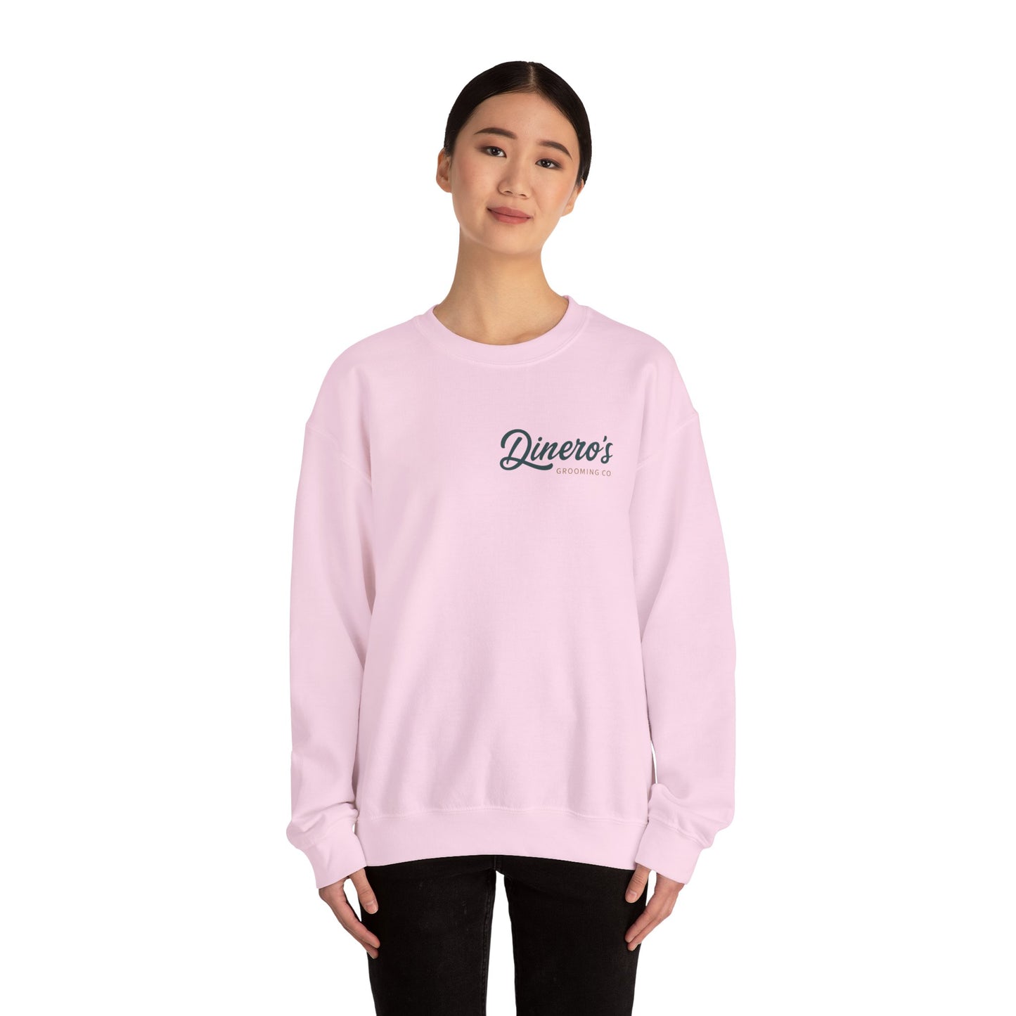 Dinero's Unisex Heavy Blend Crewneck Sweatshirt | Cozy, Stylish Layer for Every Season, Perfect for Relaxed Days, Casual Outings, Gifting