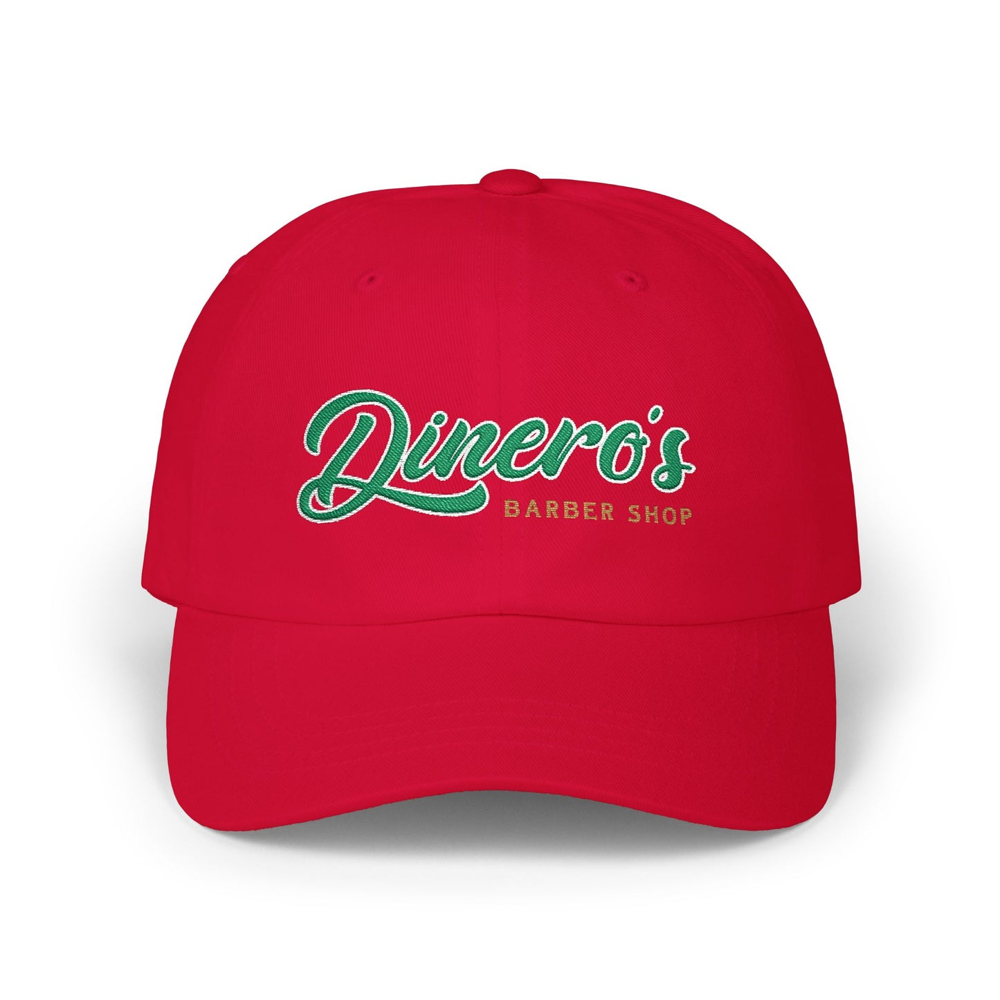 Dad Cap — 'Queerest!' Gold Glitter Script Embroidered Baseball Hat