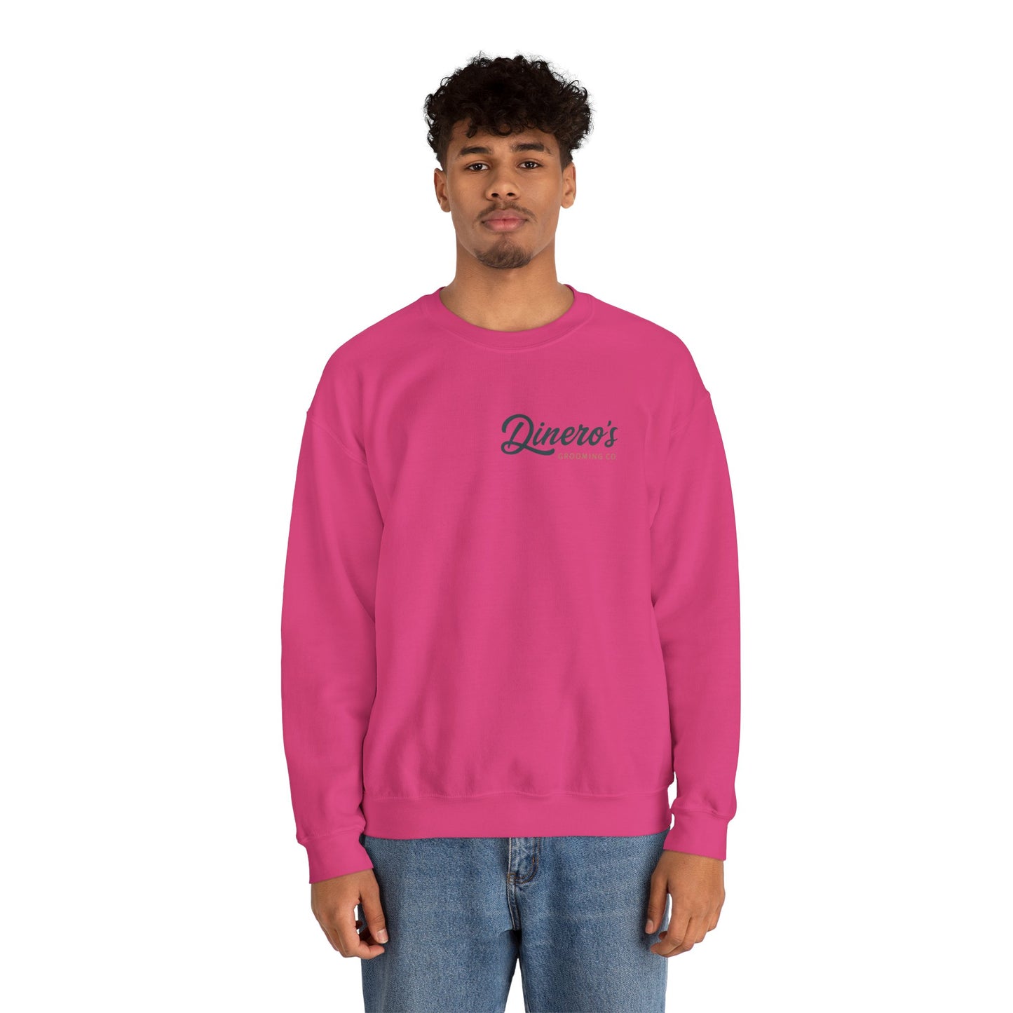Dinero's Unisex Heavy Blend Crewneck Sweatshirt | Cozy, Stylish Layer for Every Season, Perfect for Relaxed Days, Casual Outings, Gifting