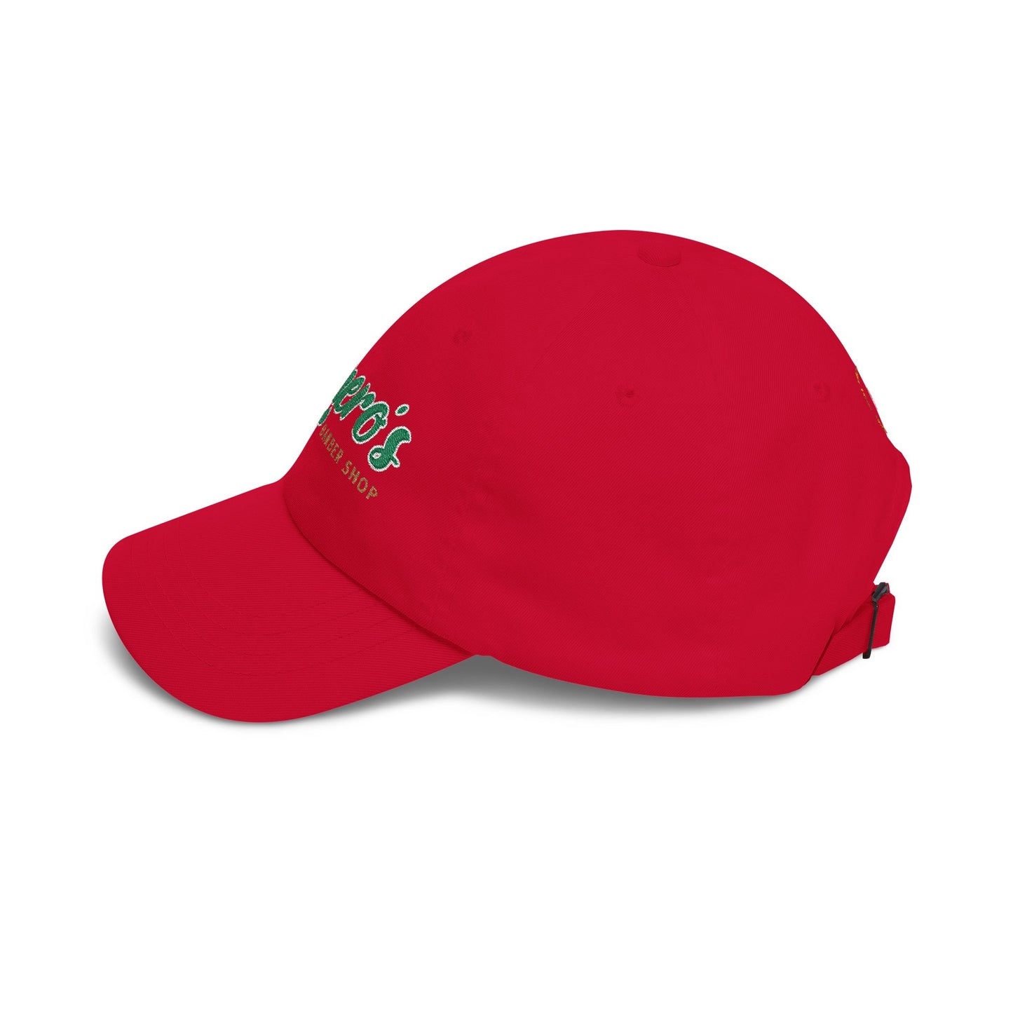 Dad Cap — 'Queerest!' Gold Glitter Script Embroidered Baseball Hat