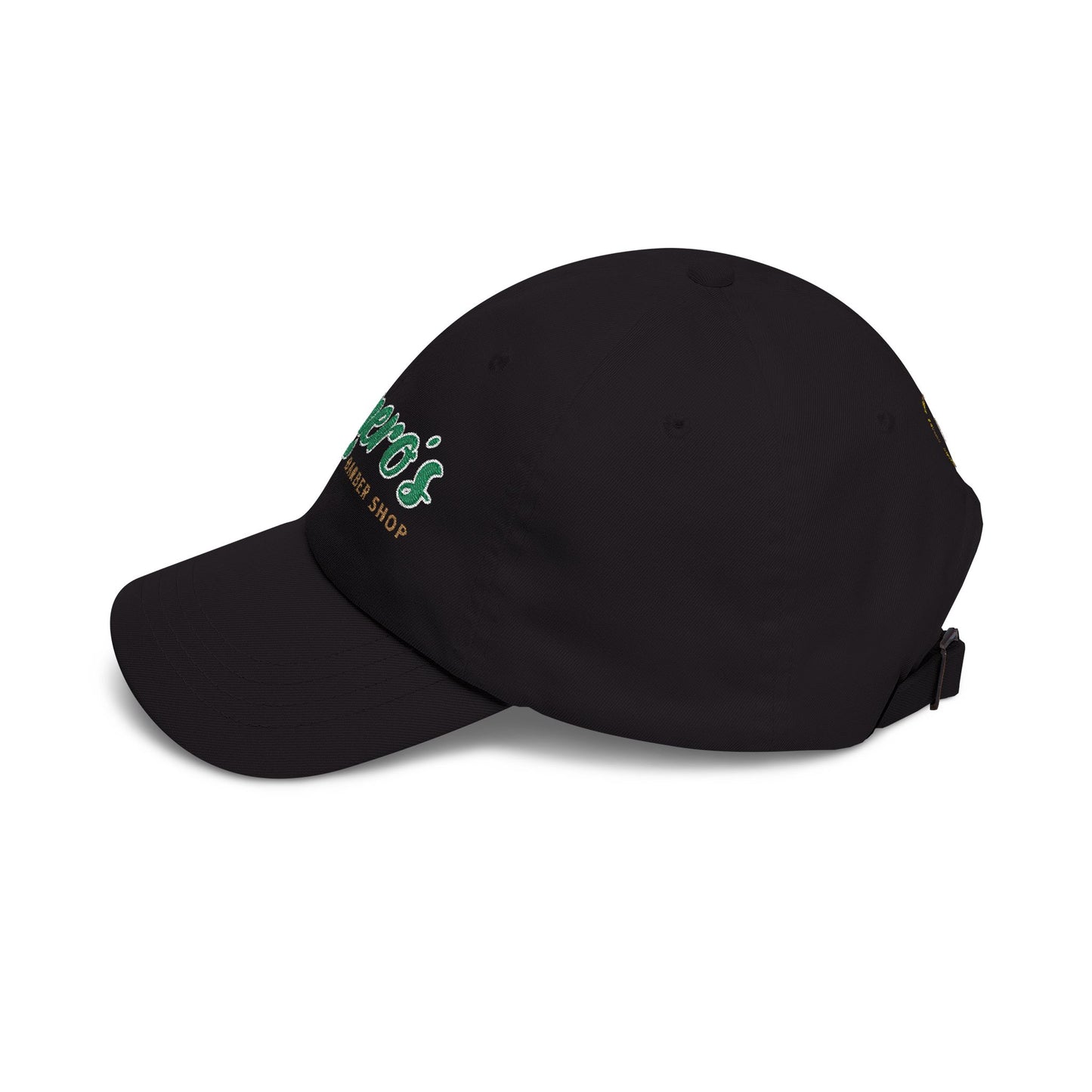 Dad Cap — 'Queerest!' Gold Glitter Script Embroidered Baseball Hat