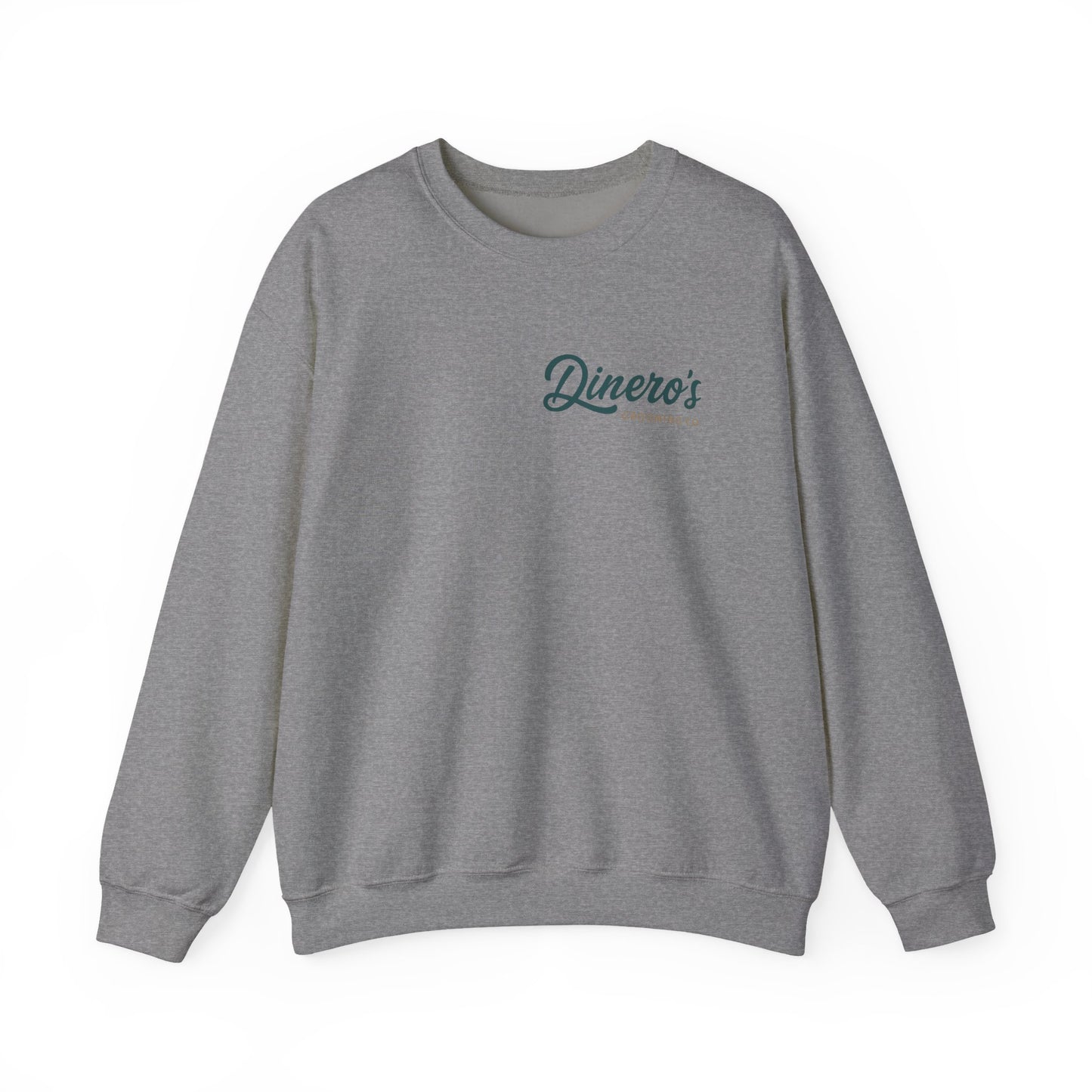 Dinero's Unisex Heavy Blend Crewneck Sweatshirt | Cozy, Stylish Layer for Every Season, Perfect for Relaxed Days, Casual Outings, Gifting