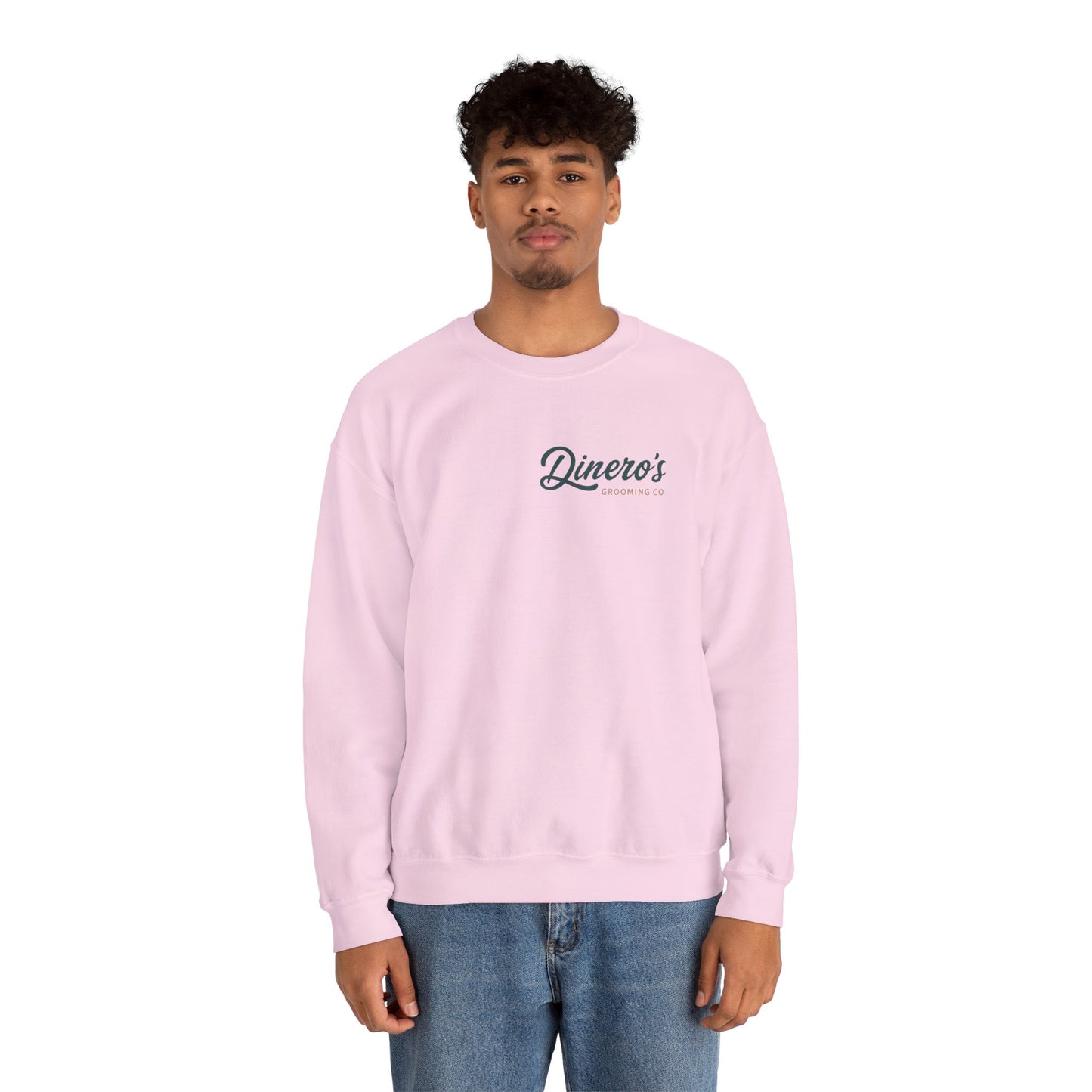 Dinero's Unisex Heavy Blend Crewneck Sweatshirt | Cozy, Stylish Layer for Every Season, Perfect for Relaxed Days, Casual Outings, Gifting