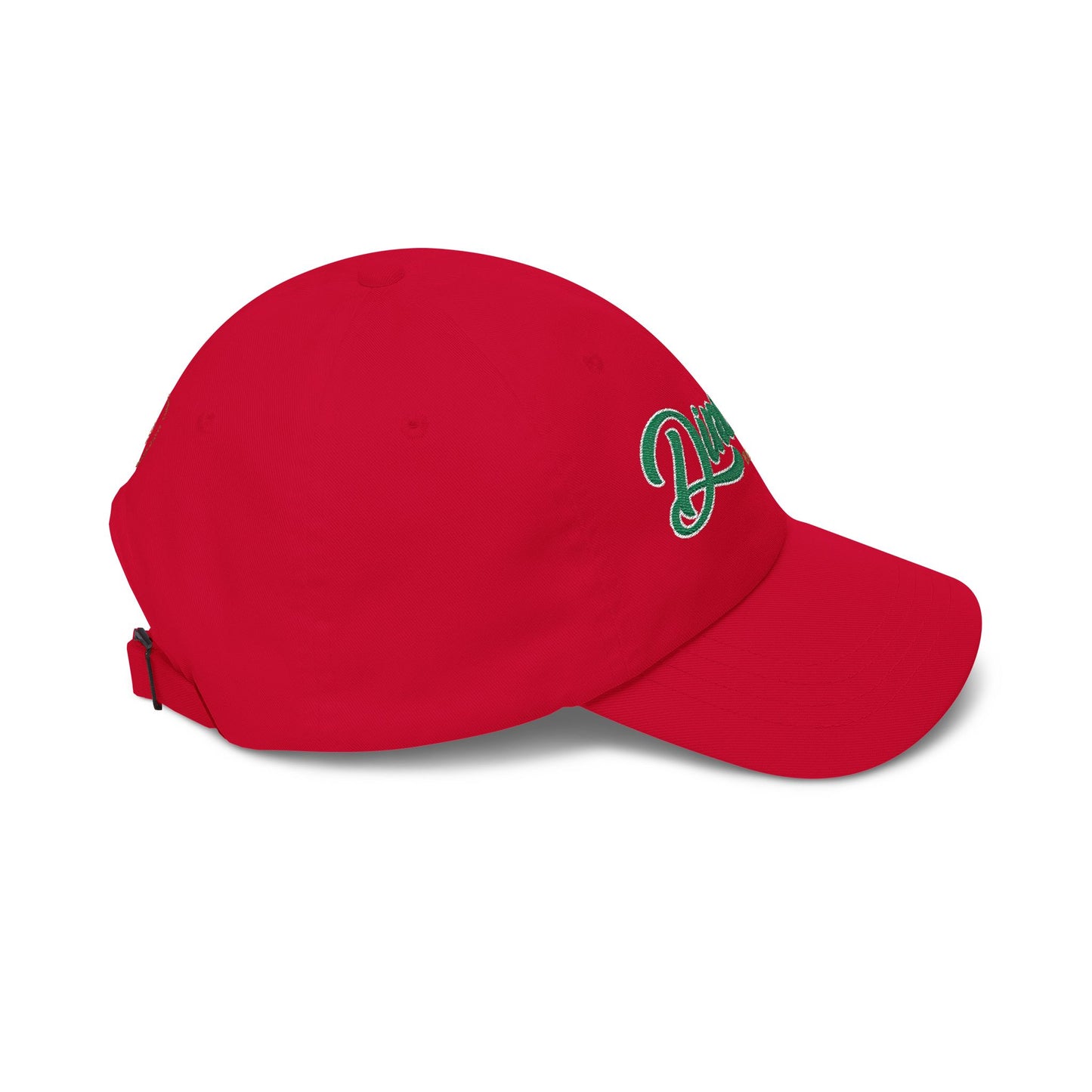 Dad Cap — 'Queerest!' Gold Glitter Script Embroidered Baseball Hat