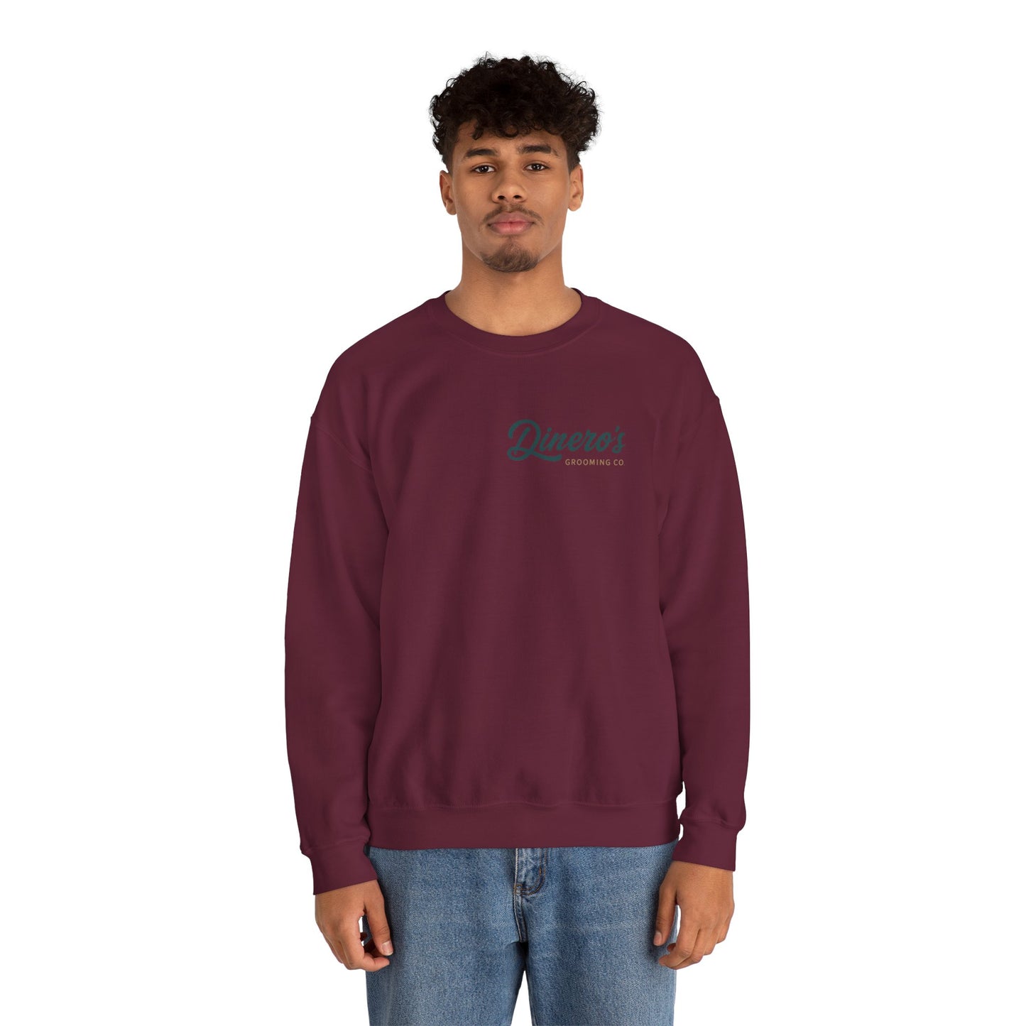 Dinero's Unisex Heavy Blend Crewneck Sweatshirt | Cozy, Stylish Layer for Every Season, Perfect for Relaxed Days, Casual Outings, Gifting