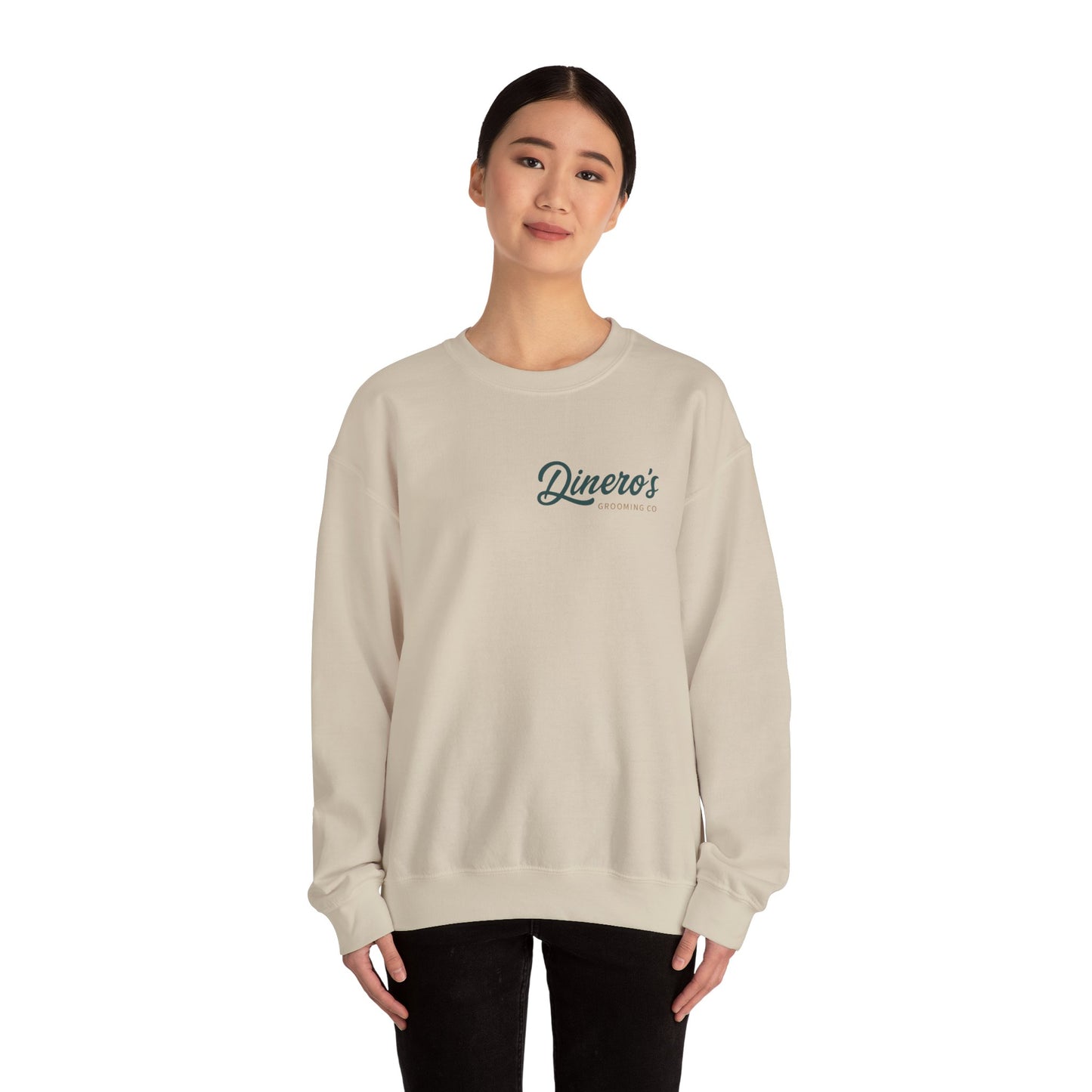 Dinero's Unisex Heavy Blend Crewneck Sweatshirt | Cozy, Stylish Layer for Every Season, Perfect for Relaxed Days, Casual Outings, Gifting