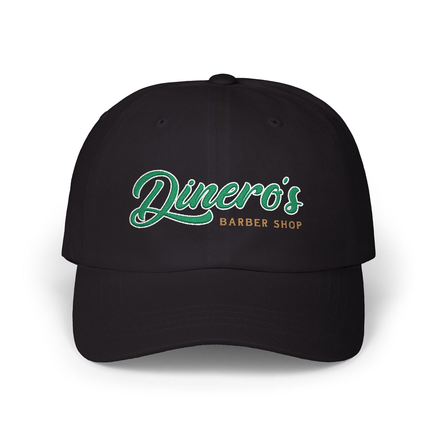 Dad Cap — 'Queerest!' Gold Glitter Script Embroidered Baseball Hat